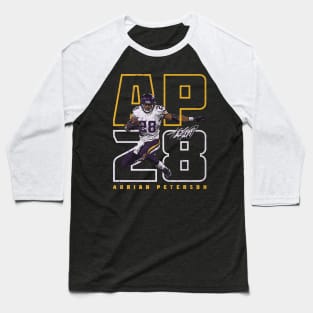 Adrian Peterson Minnesota AP28 Baseball T-Shirt